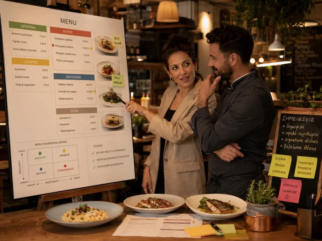 Σχεδιασμός Καταλόγου & Menu Engineering